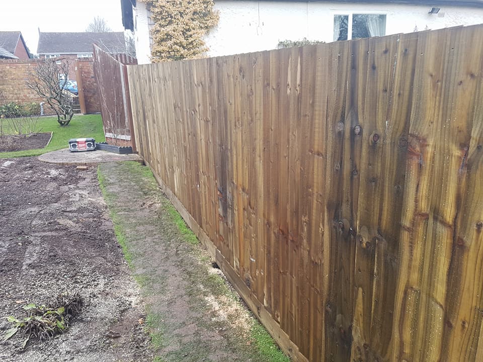 This Is The Same Fence Once Completing From The Opposing Side