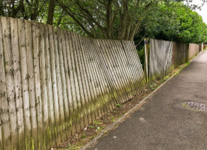 Repair Storm Damaged Fence