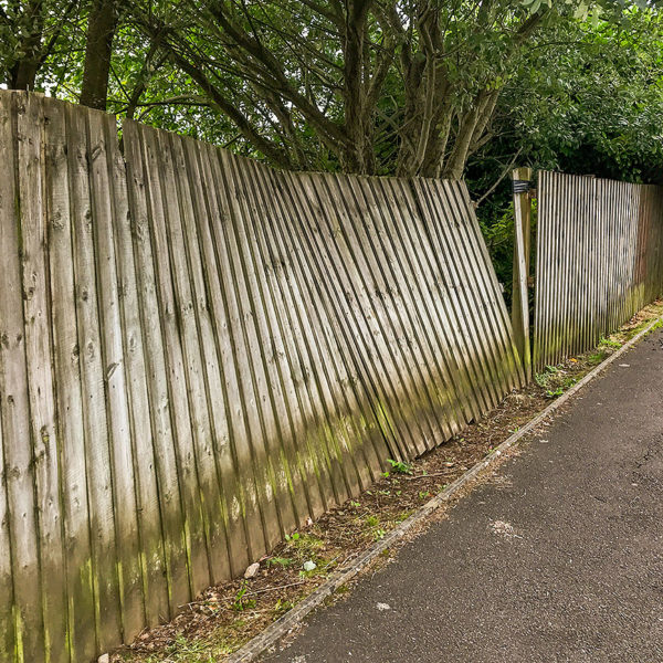 Repair Storm Damaged Fence